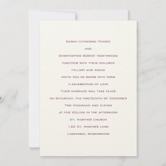 Basics :: Byzantium :: Wedding Invitation