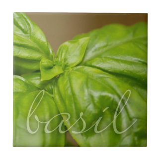 Basil decorative tile