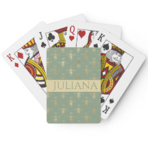 Basil Green and Gold Queen Bee  