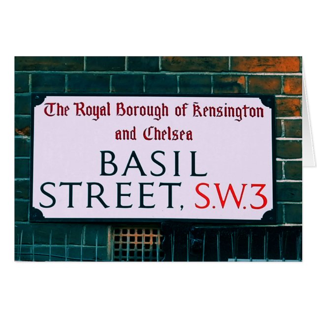 Basil Street - Kensington & Chelsea (Front Horizontal)