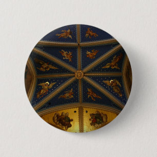Basilica Ceiling - Angels 1 6 Cm Round Badge