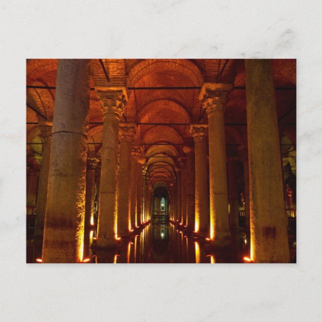 Basilica Cistern Postcard (Front)