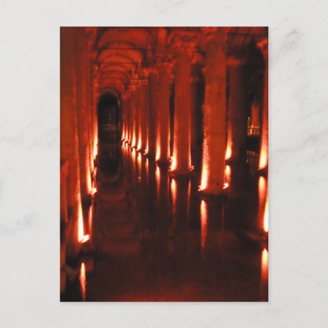 Basilica Cistern Postcard (Front)
