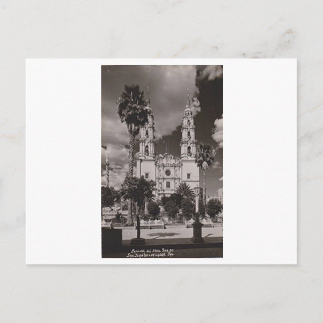 Basilica de Nuestra San Juan De Los Lagos/Mexico Postcard (Front)