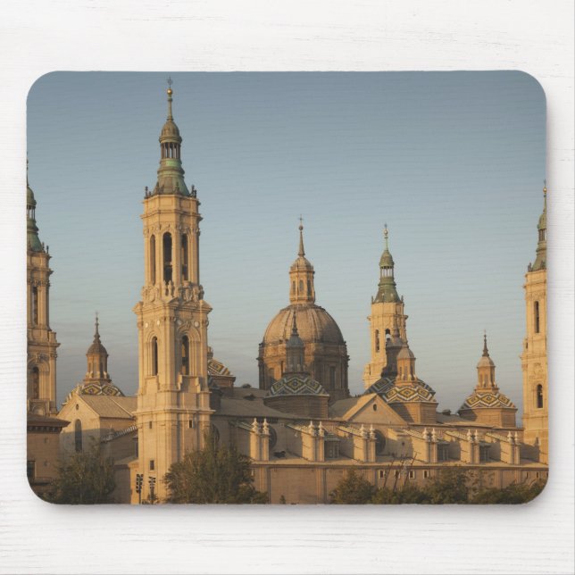 Basilica de Nuestra Senora de Pilar Mouse Mat (Front)