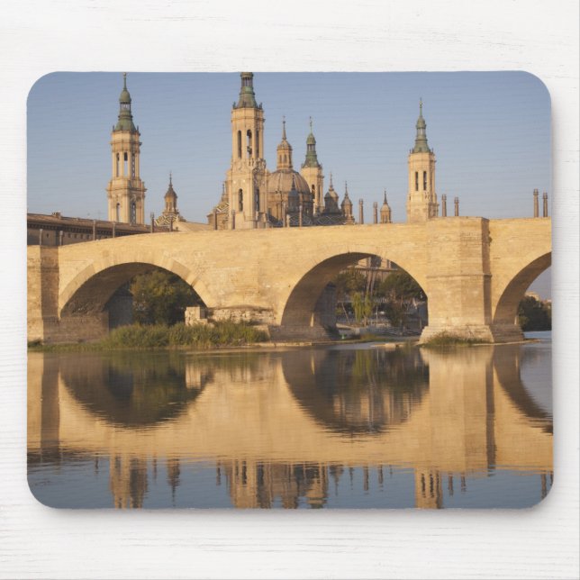 Basilica de Nuestra Senora de Pilar Mouse Mat (Front)
