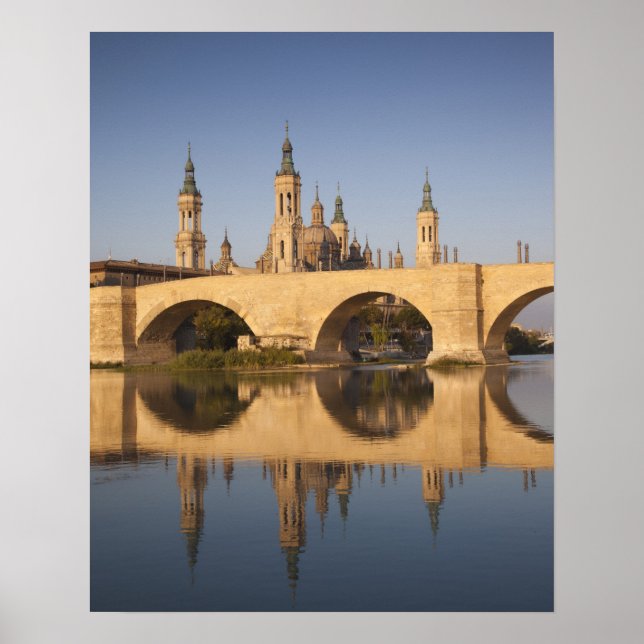 Basilica de Nuestra Senora de Pilar Poster (Front)
