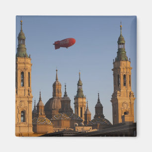 Basilica de Nuestra Senora de Pilar, sunset Magnet