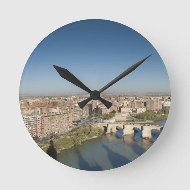 Basilica de Nuestra Senora del Pilar Round Clock (Front)
