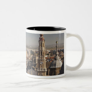 Basilica de Nuestra Senora del Pilar Two-Tone Coffee Mug