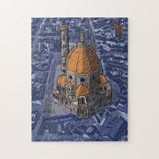 Basilica di San Lorenzo Florence Italy Jigsaw Puzzle (Vertical)