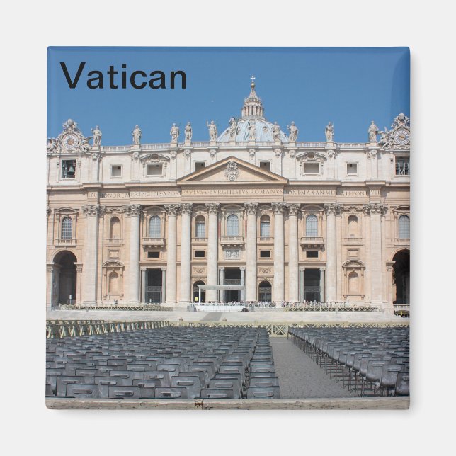 Basilica di San Pietro, Vatican City, Rome, Italy Magnet (Front)