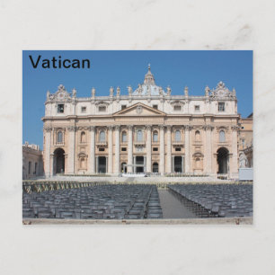 Basilica di San Pietro, Vatican City, Rome, Italy Postcard