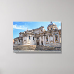 Basilica di Santa Maria Maggiore in Rome Canvas Print