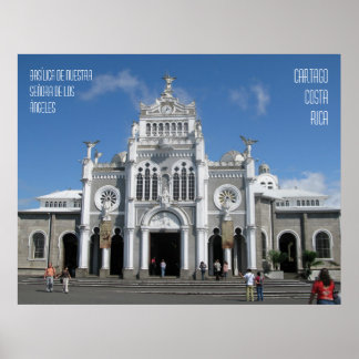 Basílica in Cartago, Costa Rica Poster