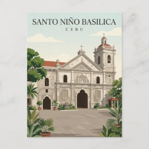 Basilica Minore del Santo Niño Philippines Postcard