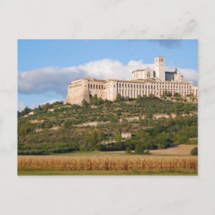 Basilica of Assisi Postcard