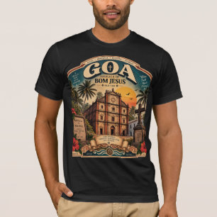 Basilica of Bom Jesus — Old Goa's Sacred Treasure T-Shirt