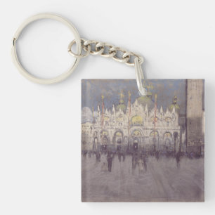 Basilica Of Saint Mark Byzantine Architecture Art Key Ring
