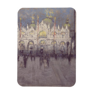 Basilica Of Saint Mark Byzantine Architecture Art Magnet