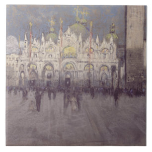 Basilica Of Saint Mark Byzantine Architecture Art Tile