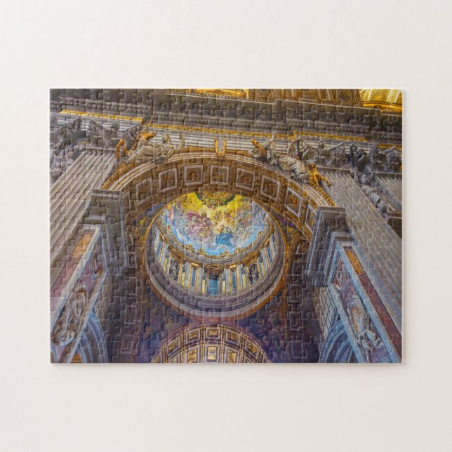 Basilica of Saint Peters Rome. Jigsaw Puzzle (Horizontal)