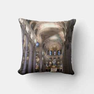 Basilica of Sainte Anne de Beaupre, Quebec, Canada Cushion