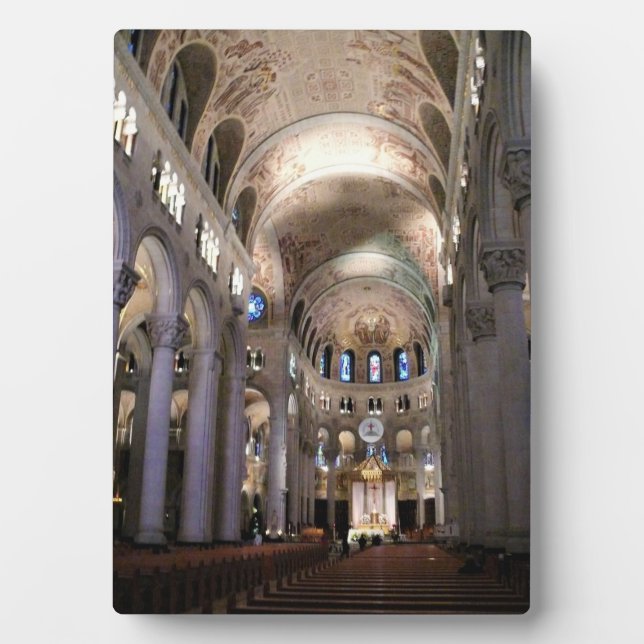 Basilica of Sainte Anne de Beaupre, Quebec, Canada Plaque (Front)