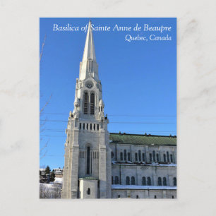 Basilica of Sainte Anne de Beaupre, Quebec, Canada Postcard