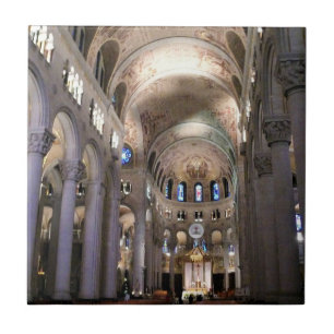Basilica of Sainte Anne de Beaupre, Quebec, Canada Tile