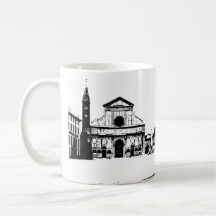 Basilica of Santa Maria Novella in Florence, Italy Coffee Mug