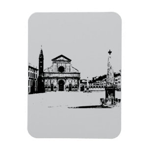 Basilica of Santa Maria Novella in Florence, Italy Magnet