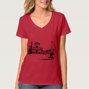 Basilica of Santa Maria Novella in Florence, Italy T-Shirt