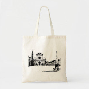 Basilica of Santa Maria Novella in Florence, Italy Tote Bag
