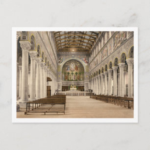 Basilica of St Boniface, Munich, Bavaria, Germany Postcard