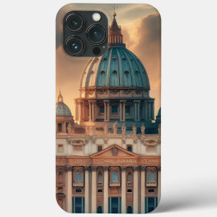 Basilica of St. Peter Italy Europe Travel iPhone 13 Pro Max Case