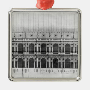 Basilica Palladiana at Vicenza Metal Tree Decoration