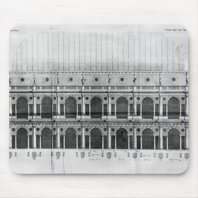 Basilica Palladiana at Vicenza Mouse Mat (Front)