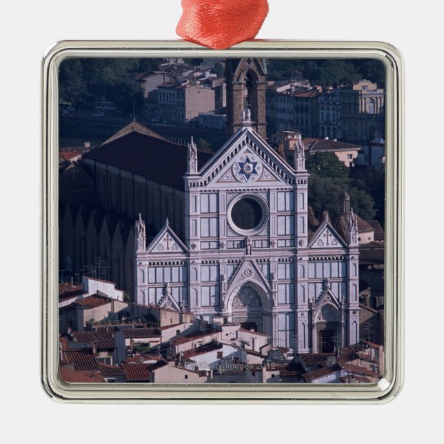 Basilica Santa Croce Metal Tree Decoration (Front)