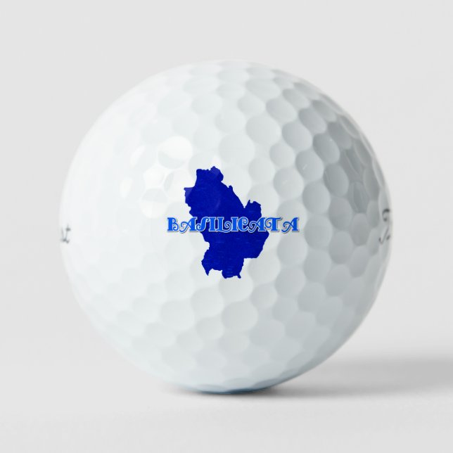 Basilicata Golf Balls (Front)