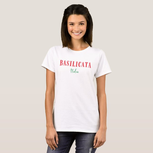BASILICATA ITALIA T-Shirt (Front Full)