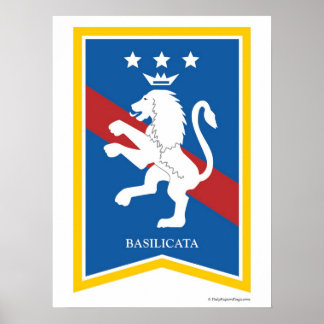 Basilicata italy Region Poster