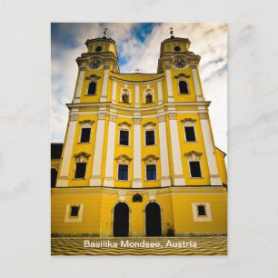 Basilika Mondsee, Austria Postcard