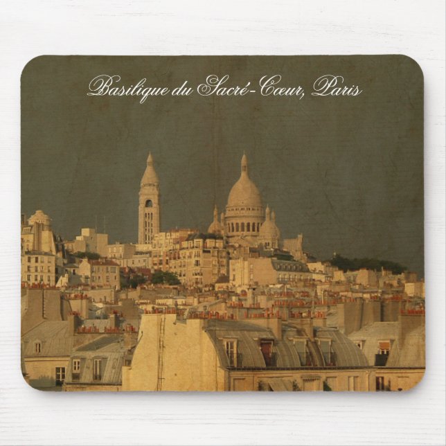 Basilique du Sacré-Cœur, Paris Mouse Mat (Front)