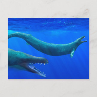 Basilosaurus (prehistoric whale) Postcard
