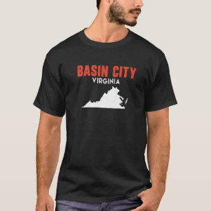 Basin City Washington USA State America Travel Was T-Shirt