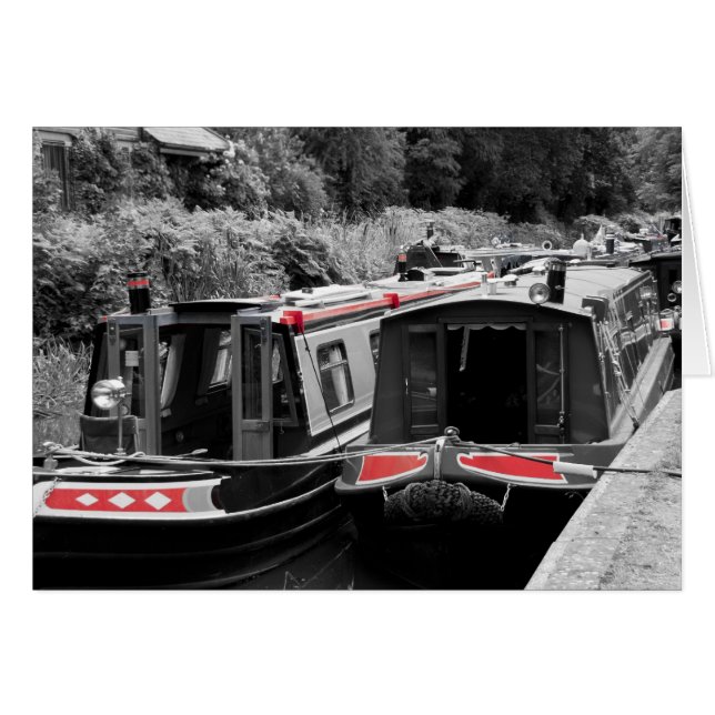Basingstoke Canal Boats (Front Horizontal)