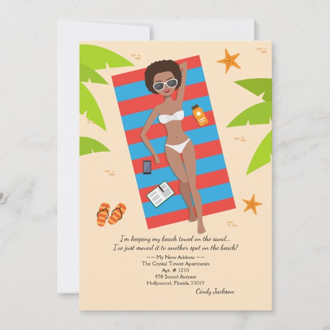 Bask In The Sun 2 Moving Announcement (Front)