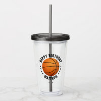 Basket Ball Happy Birthday Name