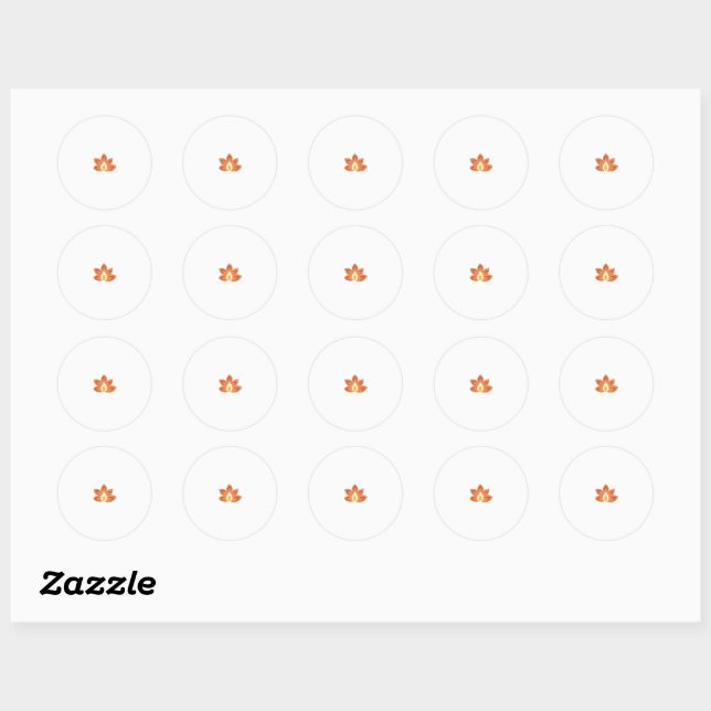 Basket Ball Orange, Marzipan Fantastic Sticker (Sheet)